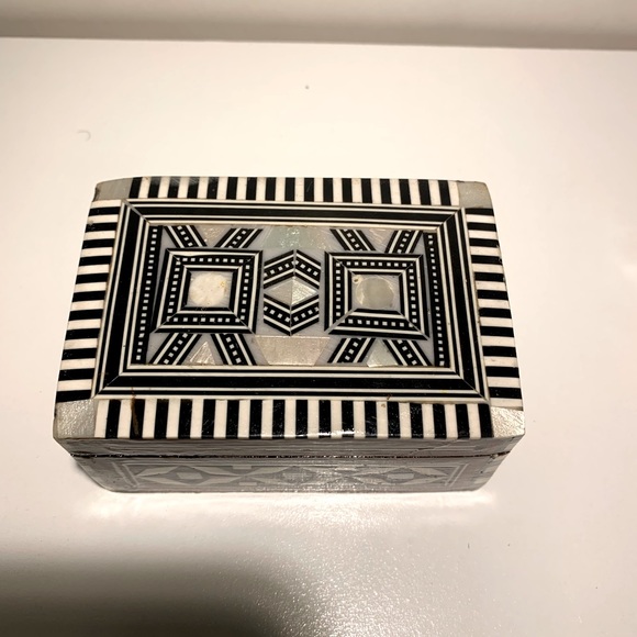 Treasure Jewelry Box - Egyptian Mother of Pearl - Picture 8 of 13